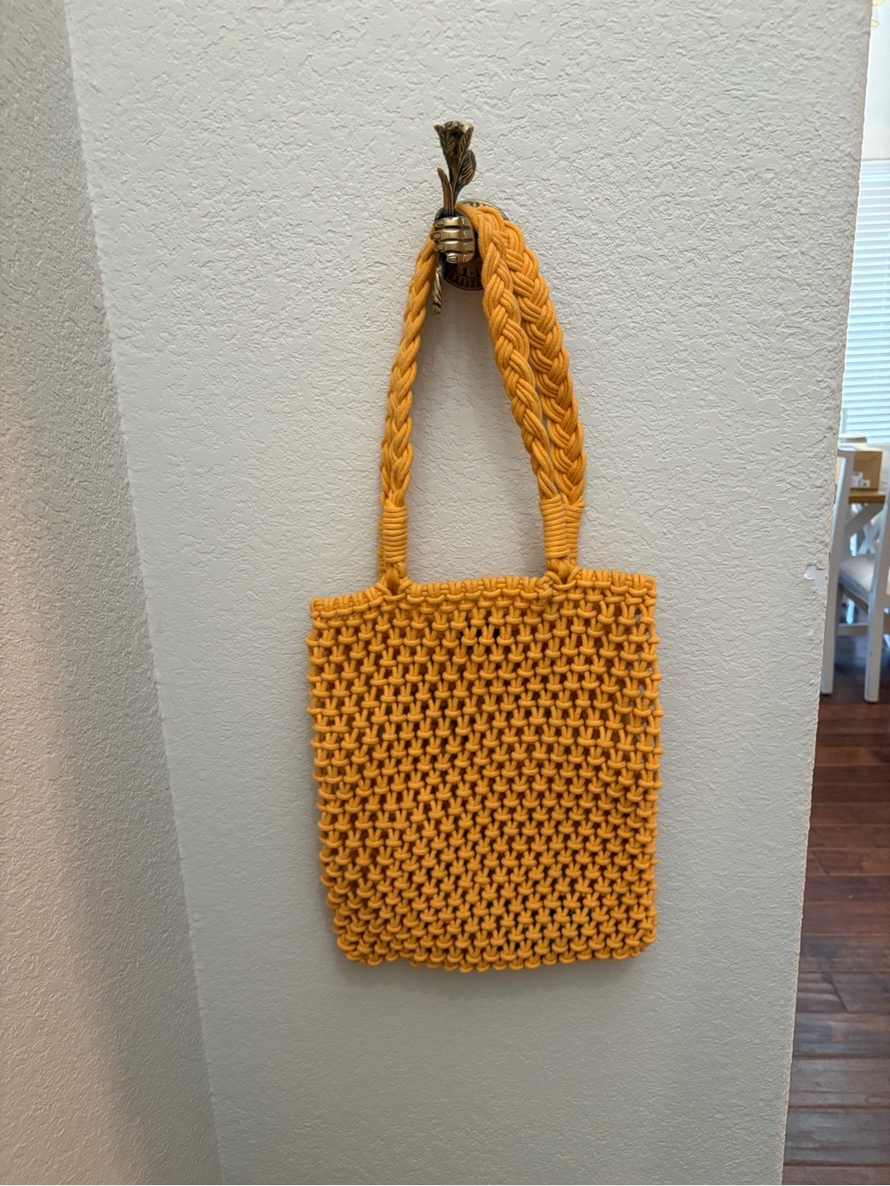 J. Crew Cadiz Hand-Knotted Rope Tote